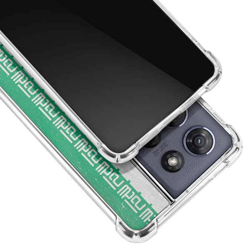 Iran Flag Distressed Moto G Play 5G (2025) Clear Case
